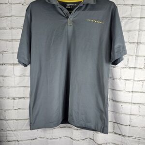 Nike Gray Polo Shirt Classic Comfort